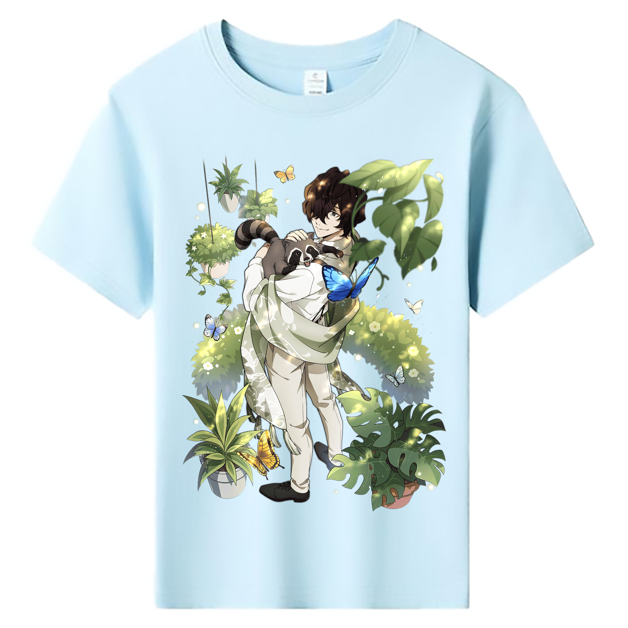 （画像用） 文豪ストレイドッグス Bungo Stray Dogs 綿100％キッズTシャツ（フロントプリント）